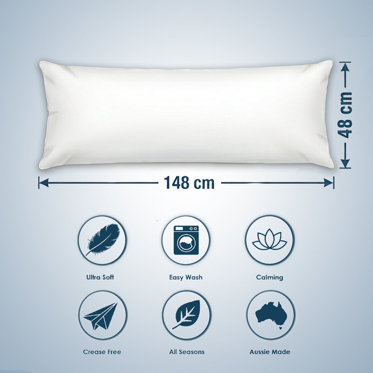 Sensory Body Pillow Cover - Supernova