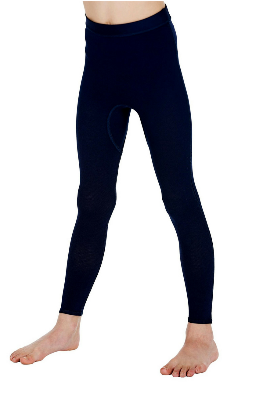 1 (17.5") or (45-46cm) / Navy - CalmCare Sensory Leggings | Boys - Leggings - CalmCare