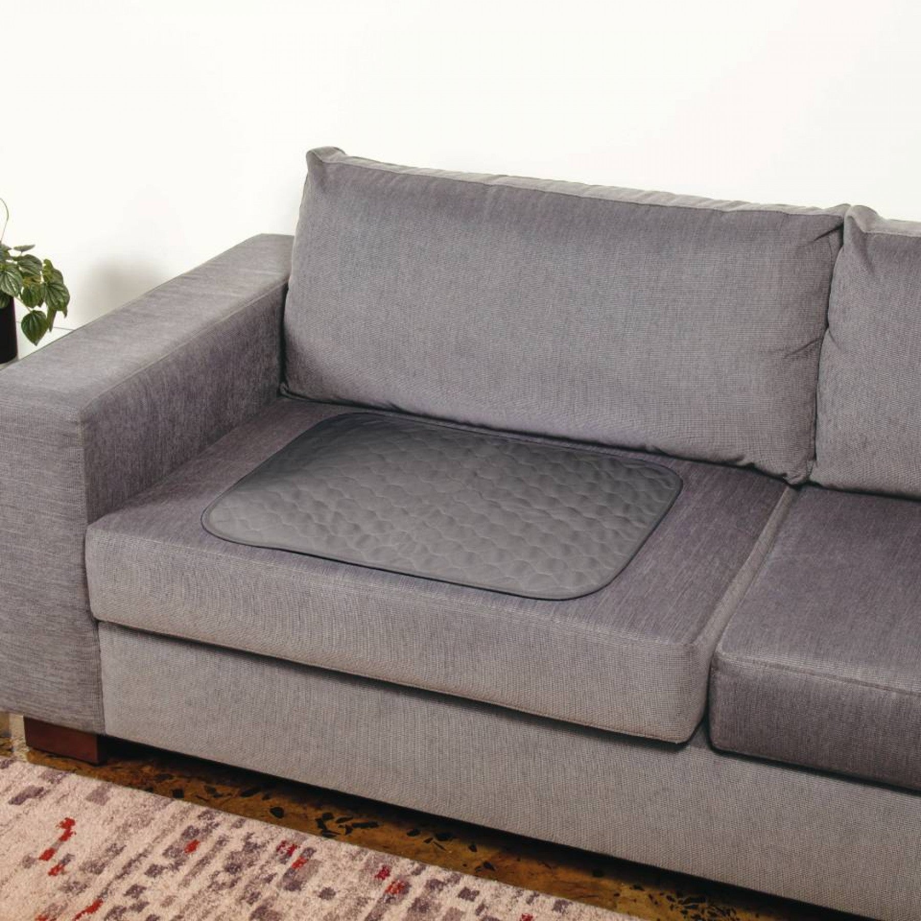 Conni Large Absorbent & Waterproof Chair Pad | Charcoal