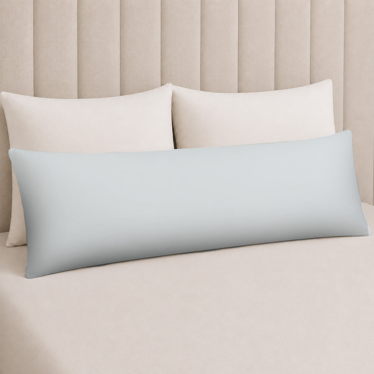 Sensory Body Pillow Cover - Cloud Grey