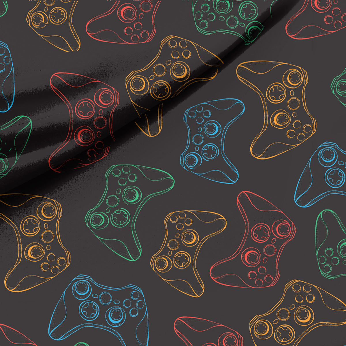 Sensory Fitted Bed Sheet - Gamer