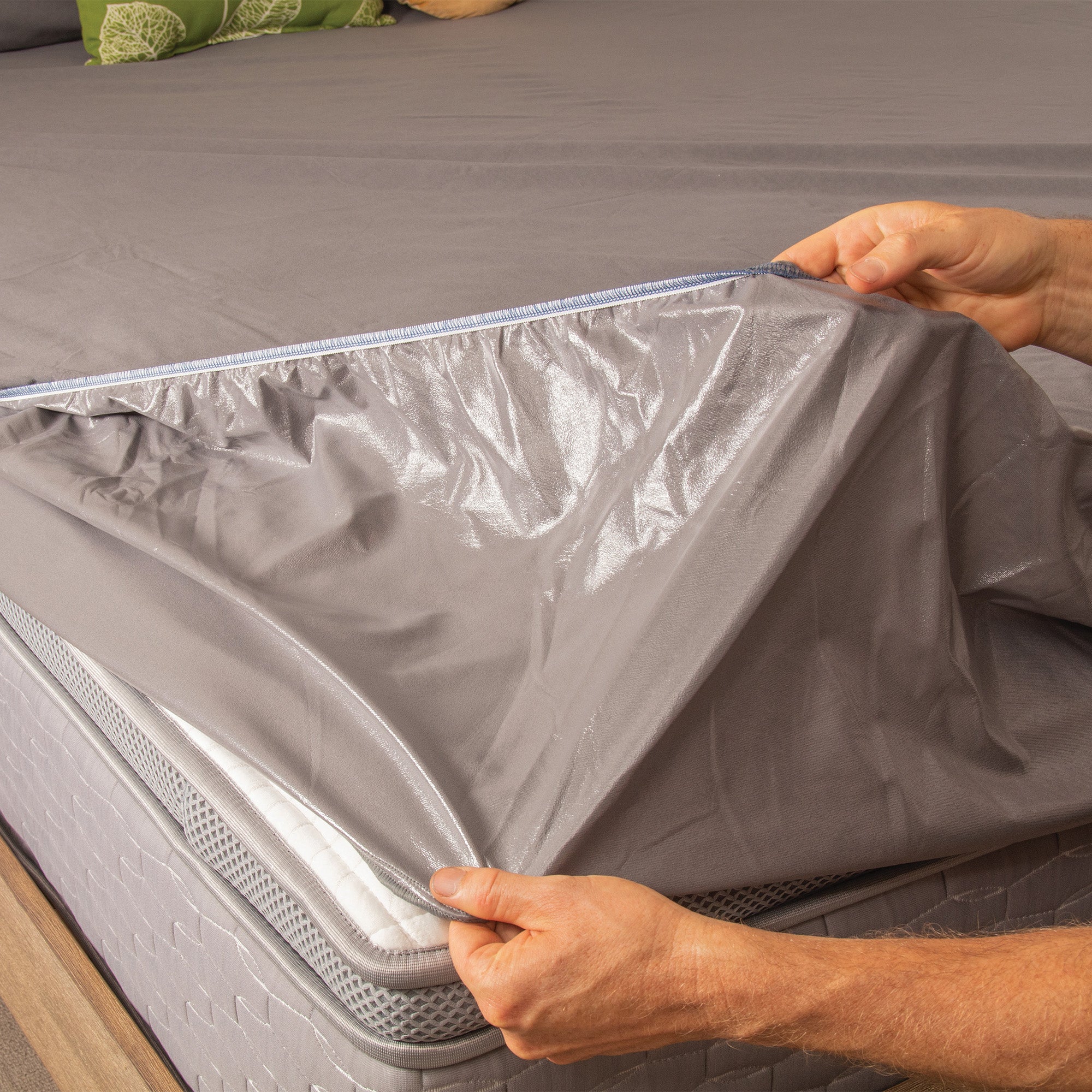 Conni Premium Mattress Protector – Charcoal